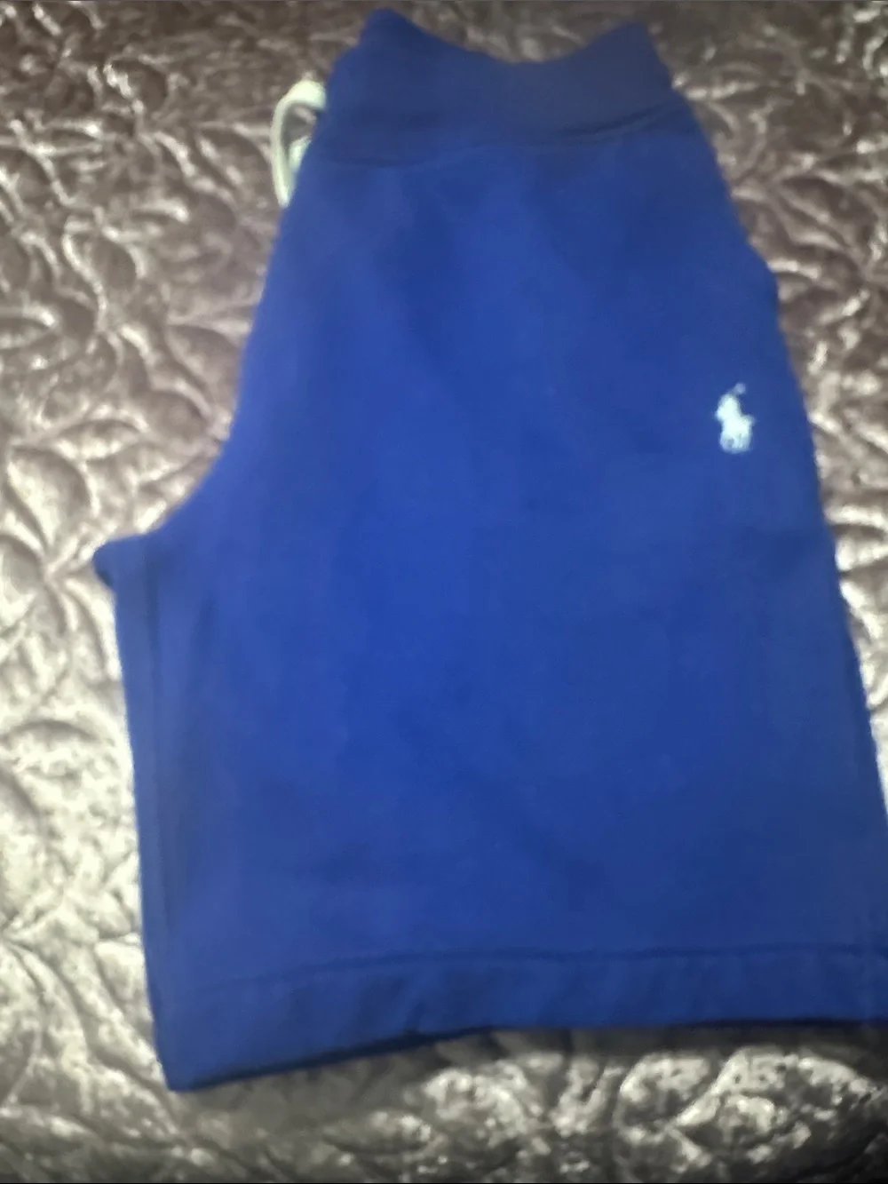 Polo by Ralph Lauren Royal Blue Knit Drawstring Shorts